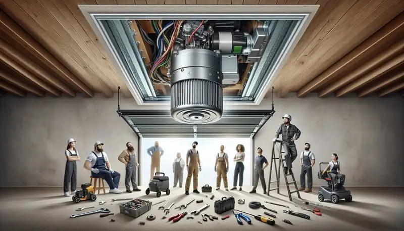 Garage Door Opener Repair — Walnut Park