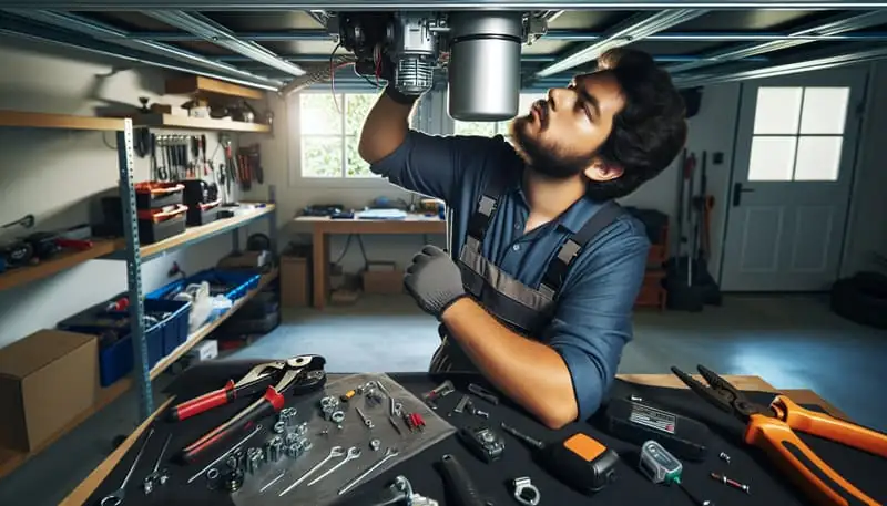 Garage Door Opener Repair — Mid-City