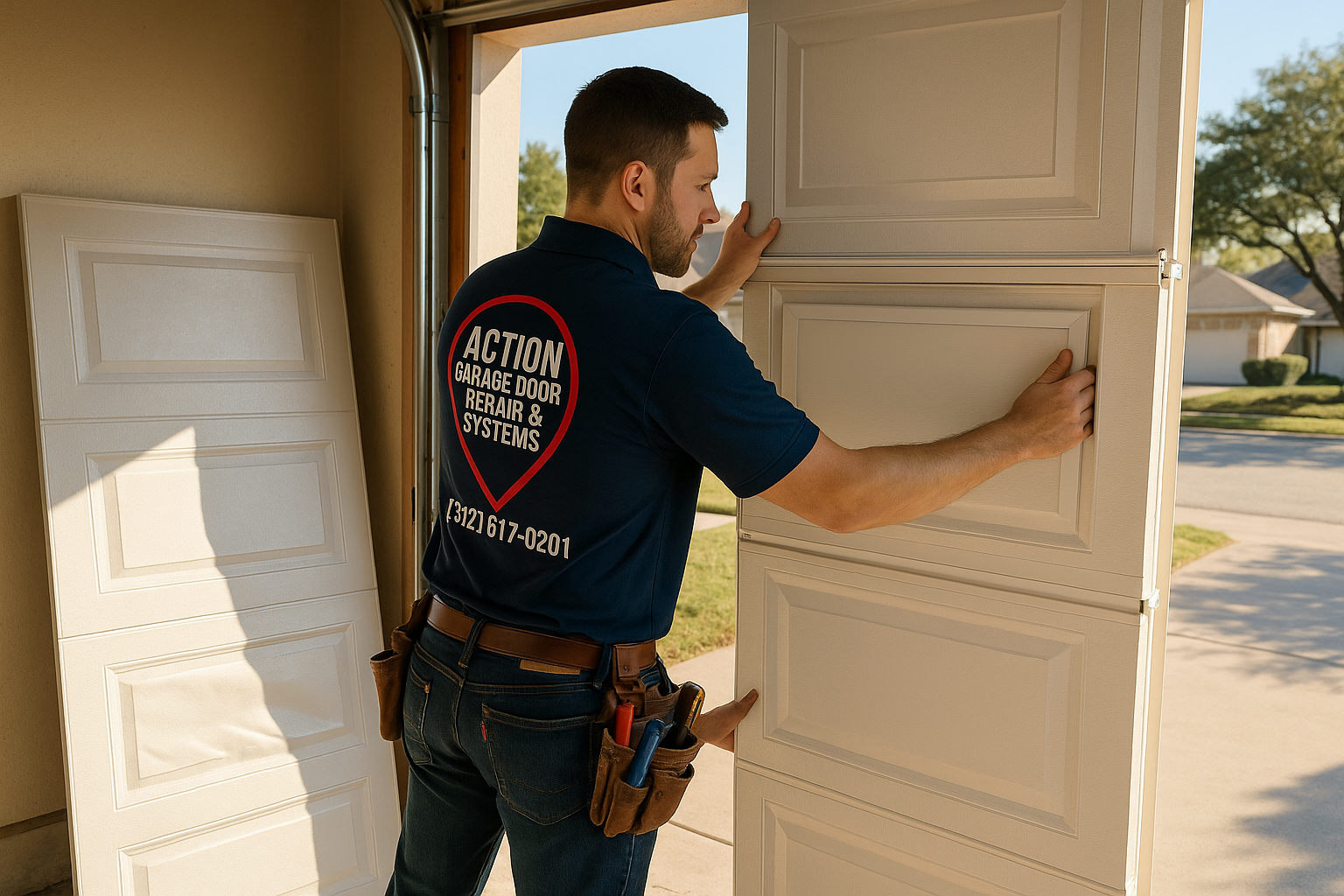 Garage Door Panel Replacement