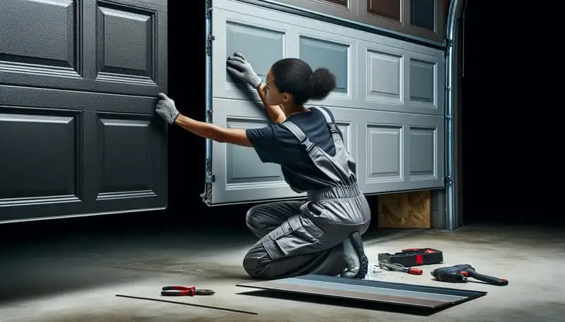 Garage Door Panel Replacement — West Hollywood