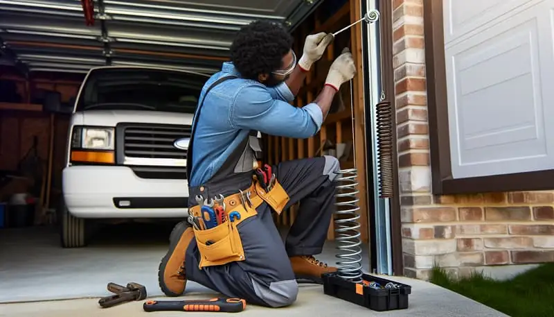 Garage Door Spring Repair — Echo Park