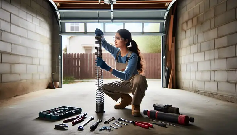 Garage Door Spring Repair — Los Angeles