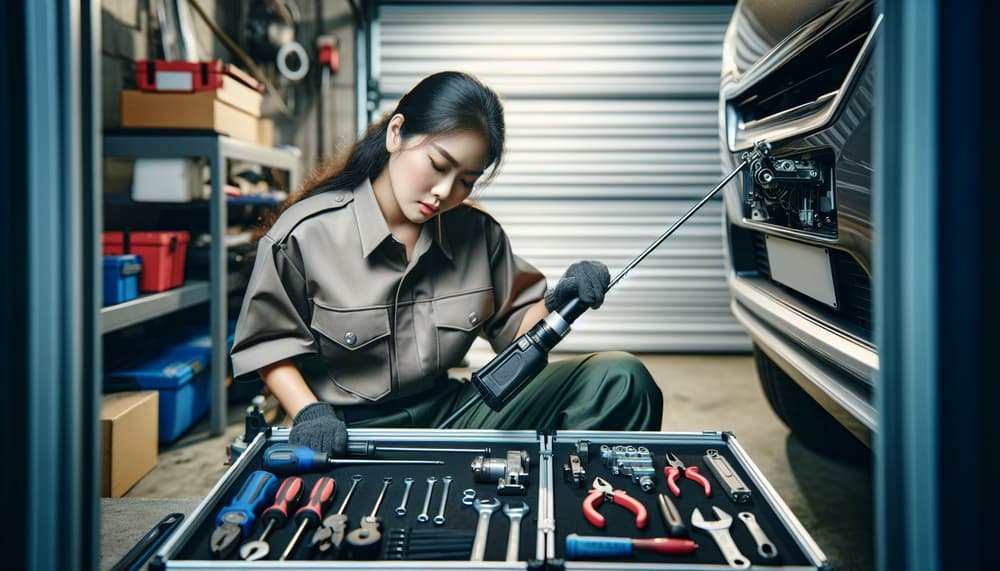 Our professional garage door roller replacement process