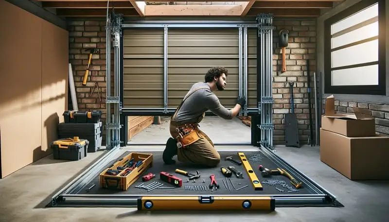 Garage Door Track Repair — El Segundo